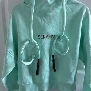 Serafin-Warsaw Mint Green Hoodie